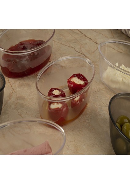 Mini Oval Saklama Kabı 10 Lu Set 200 ml - Kahvaltılık - Çerezlik - Düzenleyici fırsatları