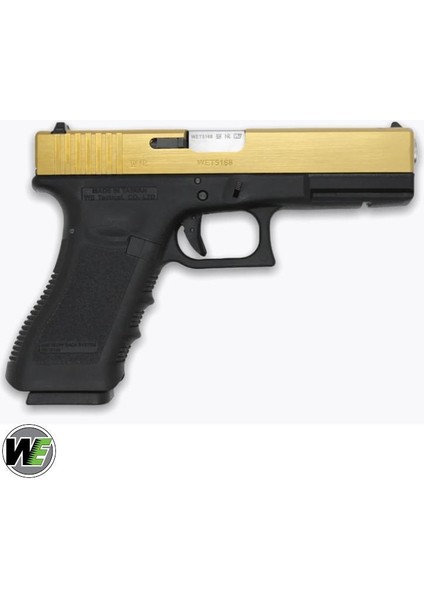 We G17 Glock 17 Gen3 Tıtanıum Gold Altın Gbb Airsoft Tabanca