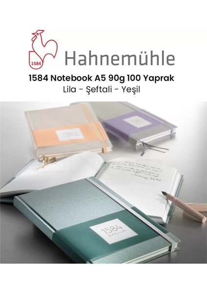 1584 Notebook A5 90 gr 100 Yaprak