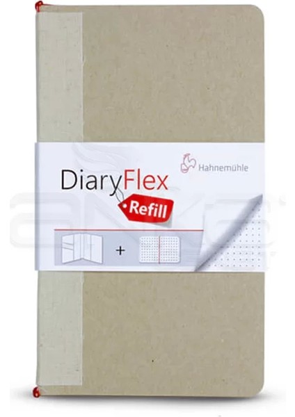 Diary Flexbook Refill 100 gr 10.4 x 18.2 cm 80 Yaprak