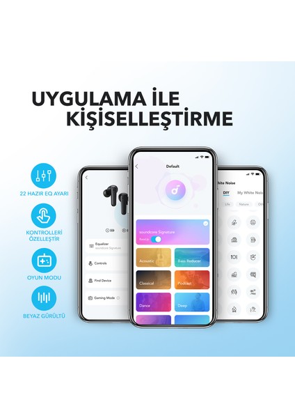 Soundcore R50I Tws Bluetooth Kablosuz Kulaklık Pembe - Ios ve Android Uyumlu - A3949 (Anker Türkiye Garantili)