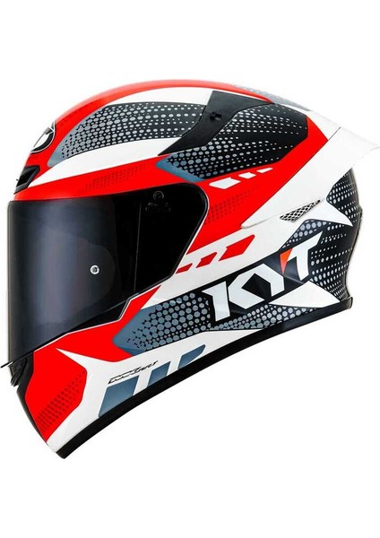 Tt-Course Kask Gear Siyah Kırmızı Tam Kapalı Kask