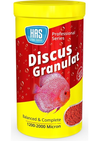 Discus Granulat 40 gr Discus Için Granül Akvaryum Balık Yemi