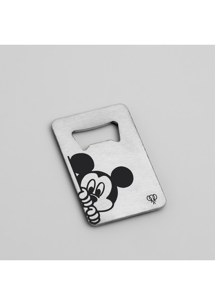 Mickey Figürlü Paslanmaz Çelik Açacak