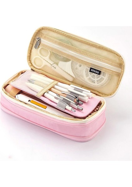 Syknnig Yaratıcı Kalem Kutusu Büyük Kapasiteli Çift Katmanlı Tbm Sertifikalı Güvenlik Malzemesi Okul Çantası Kızlar Kılıfı Kırtasiye (Yurt Dışından) fırsatları