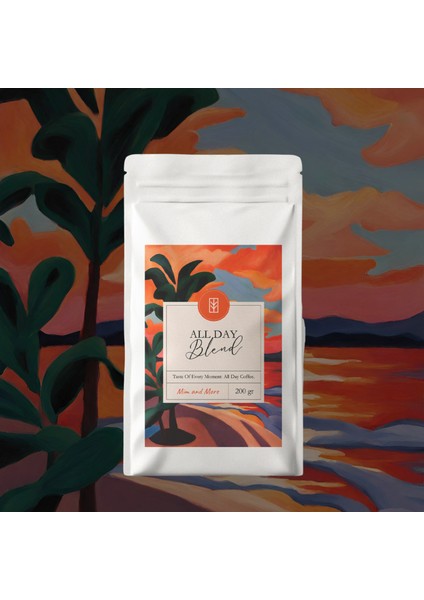 All Day Blend Coffe - All Day Blend Filtre Kahve, 200 Gr
