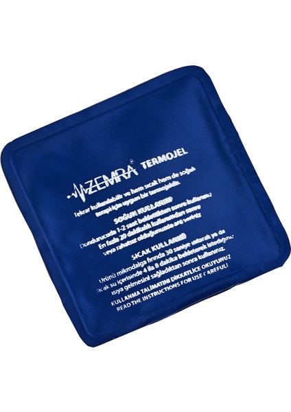 Termojel Sıcak Soğuk Kompres 11x11 Cm - Kumaş Buz Jel - Termojel