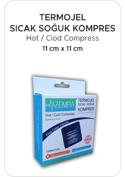 Termojel Sıcak Soğuk Kompres 11x11 Cm - Kumaş Buz Jel - Termojel fiyatları