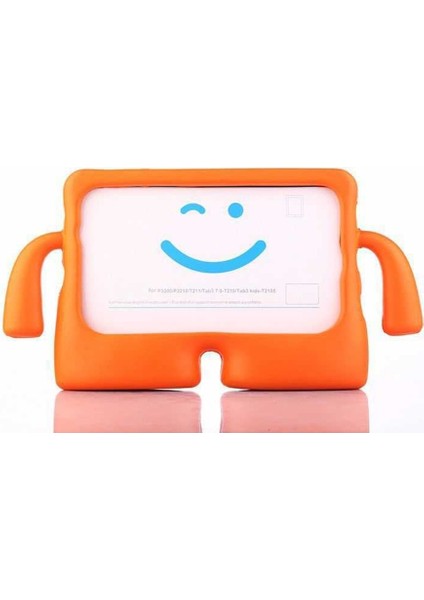 Apple iPad 10.9 2022 (10.nesil) Uyumlu Çocuk Tablet Kılıfı Ibuy Silikon Kılıf , Turuncu