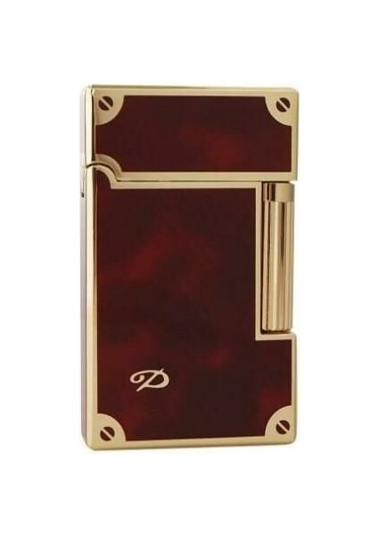 Vindiesel Dupont Tarz Bordo Renk Soft Flame Çakmak Logolu
