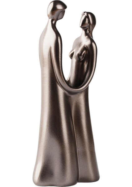 Romantik Çift Reçine Figürin Sevgililer Modern Düğün Dekorasyonu Ev Dekorasyonu Soyut Dekoratif Süs (Yurt Dışından) fiyatları