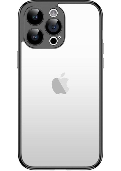 Apple iPhone 15 Pro Uyumlu Kılıf Kamera Korumalı Bontez Bumper, Siyah