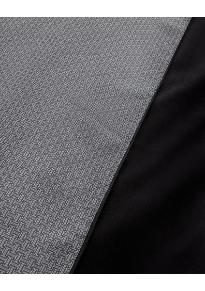 Vachel Çift Kişilik %100 Pamuk Baskılı Saten Nevresim Takımı - Antrasit fırsatları