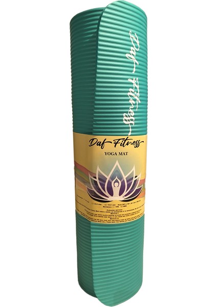Nbr Yoga Pilates Matı 10 mm (Ithal) Renk Turkuaz