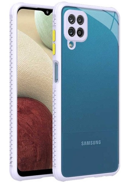 Samsung Galaxy M12 Uyumlu Kılıf Kaff Kapak, Mor