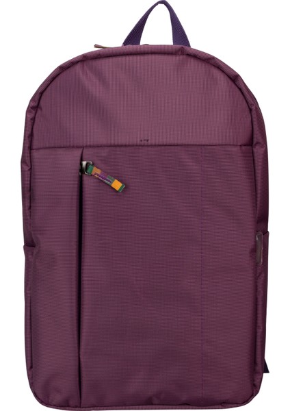 Oslo Notebook Sırt Çantası 15.6" Mürdüm Rengi