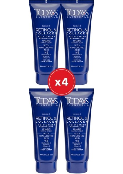 Onarıcı Krem NeMlendirici Etkiyle 4 Adet Retinol ve Kolajen İçerir