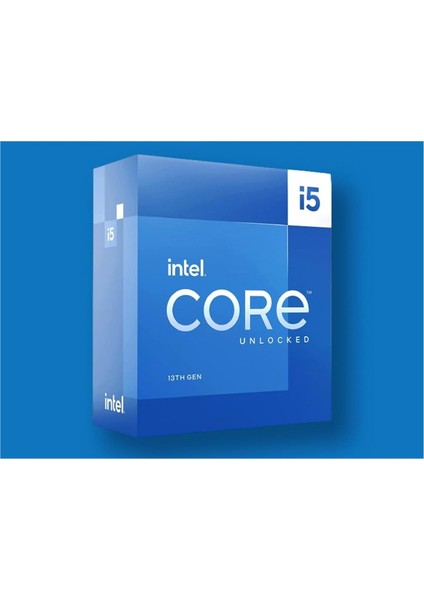 Core i5 13600KF 3.50Ghz 24Mb125W LGA1700 (Grafik Kart YOK, Fan YOK) Box Kutulu İşlemci