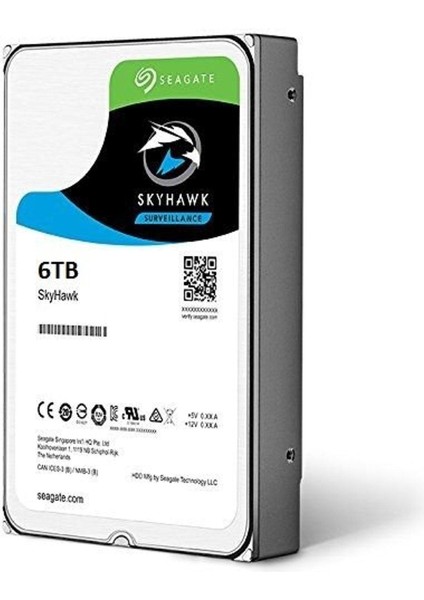 6Tb Skyhawk 3,5" 256Mb 7200 St6000Vx0023 Harddisk (İthalat)