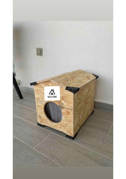 Besa Home Yağmura ve Soğuğa Dayanaklı Osb Kedi Evi Yuvası modelleri