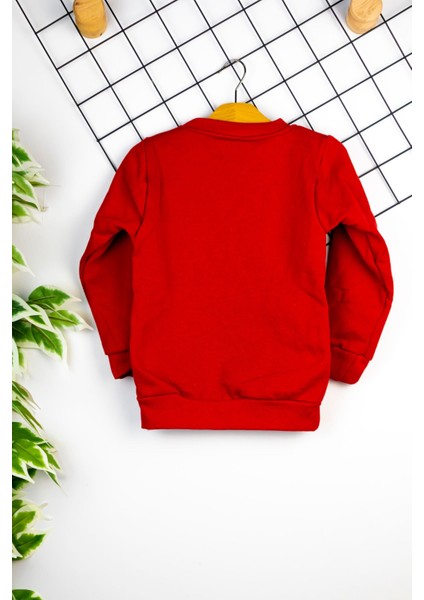 Kız Çocuk Giyim - Pamuklu, Rahat ve Şık Çiçek Baskılı Sweatshirt