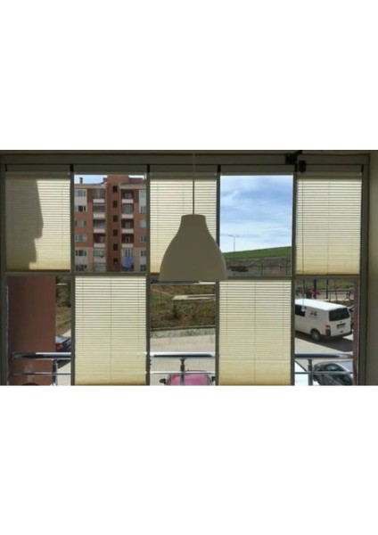 Katlanabilir Cam Balkon Plise Perde Krem (Vidalı Veya Kancalı) fiyatları