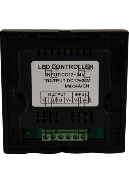 12-24V Duvar Tipi Rgb Dokunmatik (Touch) Panel Denetleyici Rgb LED Kontrol Ünitesi