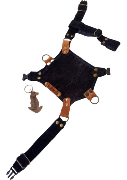 Köpek Göğüs tasması minik ırk kadife cepli göğüs ölçüsü:25-40cm ayarlamalı 3-7kg dog harness GT2-27