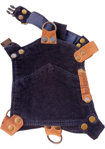 Köpek Göğüs tasması minik ırk kadife cepli göğüs ölçüsü:25-40cm ayarlamalı 3-7kg dog harness GT2-27