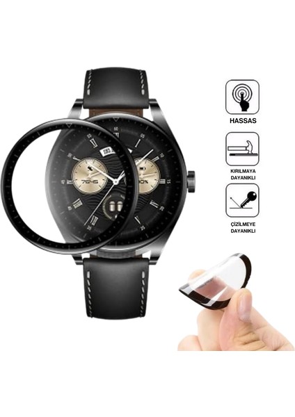 Huawei Watch Buds Uyumlu 3D Full Ekran Koruyucu