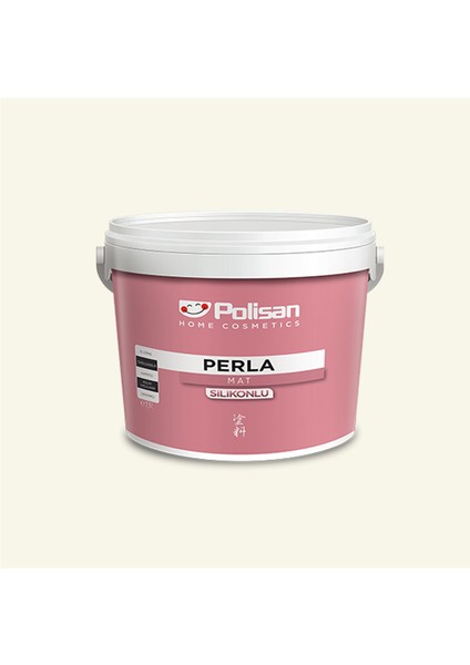 Beyaz Kiraz - Cİ-6870 2,5 Litre Perla Mat Silikonlu Iç Cephe Boyası (28800011000)