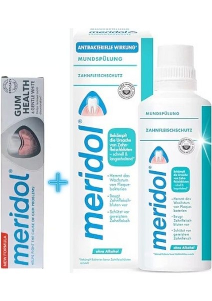 Diş Eti Bakımı & Gentle White Diş Macunu 75 Ml + Ağız Bakım Suyu 400 Ml