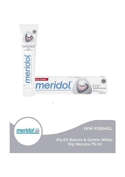 Diş Eti Bakımı & Gentle White Diş Macunu 75 Ml + Ağız Bakım Suyu 400 Ml modelleri