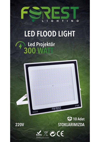 300 W LED Projektör