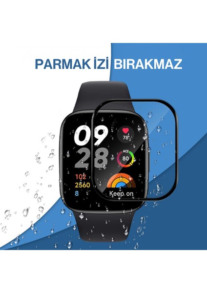 Xiaomi Redmi Watch 3 Uyumlu 3D Cam Full Ekran Koruyucu