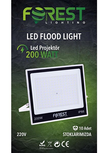 200 W LED Projektör