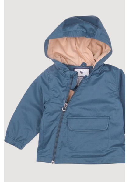 Kapüşonlu Önden Fermuarlı Cepli Hafif Yağmurluk Kız ve Erkek Çocuk Mont fiyatları