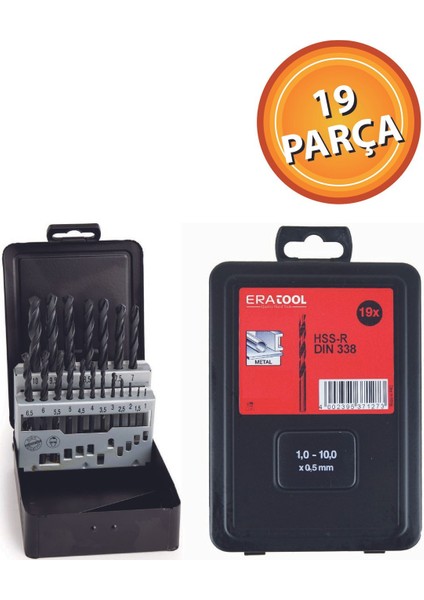 Hss Matkap Ucu Seti 19 Parça