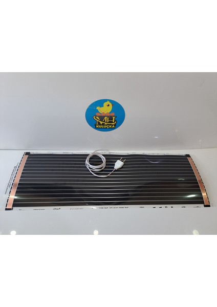 Karbon Isıtıcı Film 80X25 cm Hazır Kablo Fişli 220V - 60W