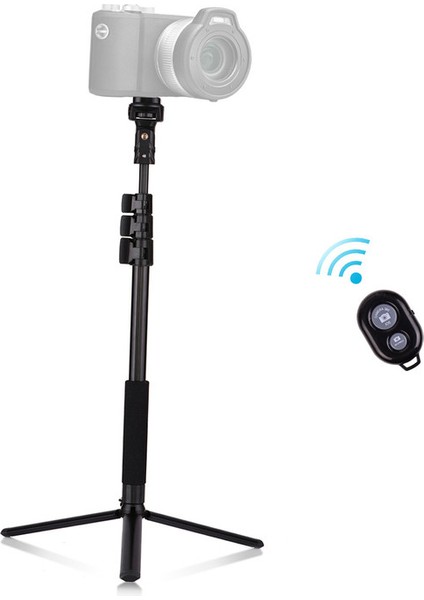 54-Inç Uzatılabilir Özçekim Sopa Tripod Standı (Yurt Dışından)