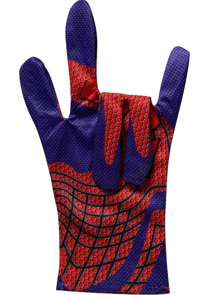 Marvel Örümcek Adam Cosplay Plastik Eldiven Başlatıcısı Anime Şekil Seti Oyuncak Süper Kahraman Bilek Başlatıcısı Çocuklar Komik Oyuncaklar Çocuk Doğum Günü Hediyeleri (Yurt Dışından)
