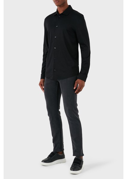 Pamuk Slim Fit Merserize Gömlek Erkek Gömlek 50523932 001 modelleri