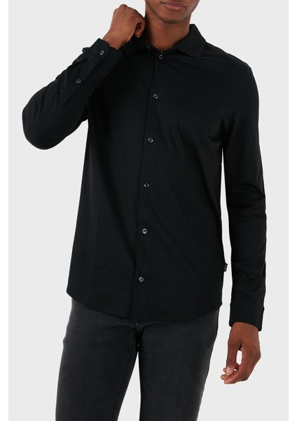 Pamuk Slim Fit Merserize Gömlek Erkek Gömlek 50523932 001 fırsatları