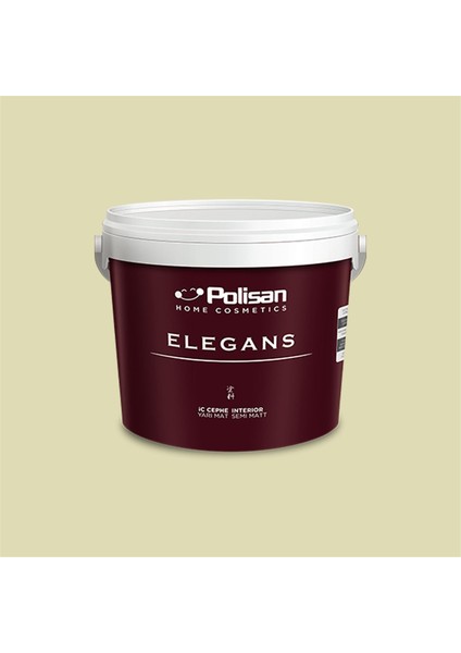 4339 - Yeşil Rüya - Cİ-7321 2,5 Litre Elegans Yarı Mat Mix Iç Cephe Boyası (25C00061000)