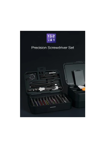 132'SI 1 Arada Hassas Tornavida Seti, Manyetik Tornavida Uçları, Torx Hex Uçları, Bilgisayar Telefonu Profesyonel Sap Onarım Aracı Seti (Yurt Dışından)