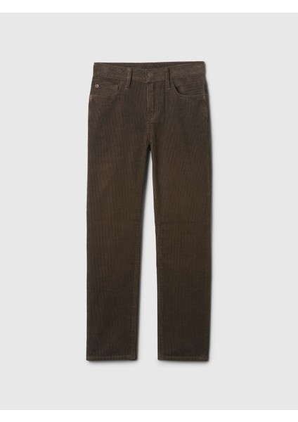 Erkek Çocuk Kahverengi Kadife Original Straight Jean Pantolon fiyatları
