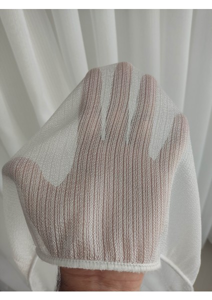 Çizgili Bambu Kanada Tül Gramjlı 1x3 Sık Pile fırsatları