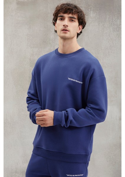 Raırok Comfort Lacivert Sweatshirt