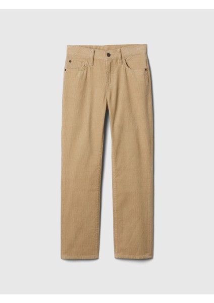 Erkek Çocuk Bej Kadife Original Straight Jean Pantolon fiyatları