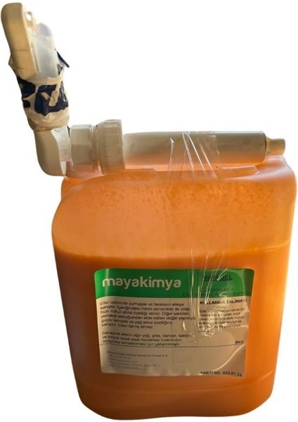 Maya Jel Granürlü Sabun 5 kg Pompalı